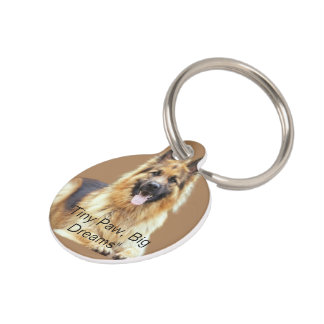 Médaille ronde pour animal de compagnie