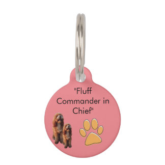 Médaille ronde pour animal de compagnie