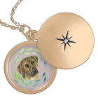 Rhodesian Ridgeback avec aquarelle de couronne