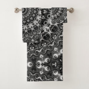 Médaillon noir et blanc