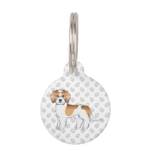 Médaillon Pour Animaux Abpricot Parti-color Mini Goldendoodle