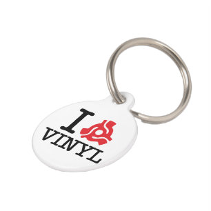 Médaillon Pour Animaux Adaptateur vinyle I 45