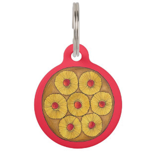 Médaillon Pour Animaux Aiguille À L'HAUT Du Gâteau Cuisson Cerise Dessert