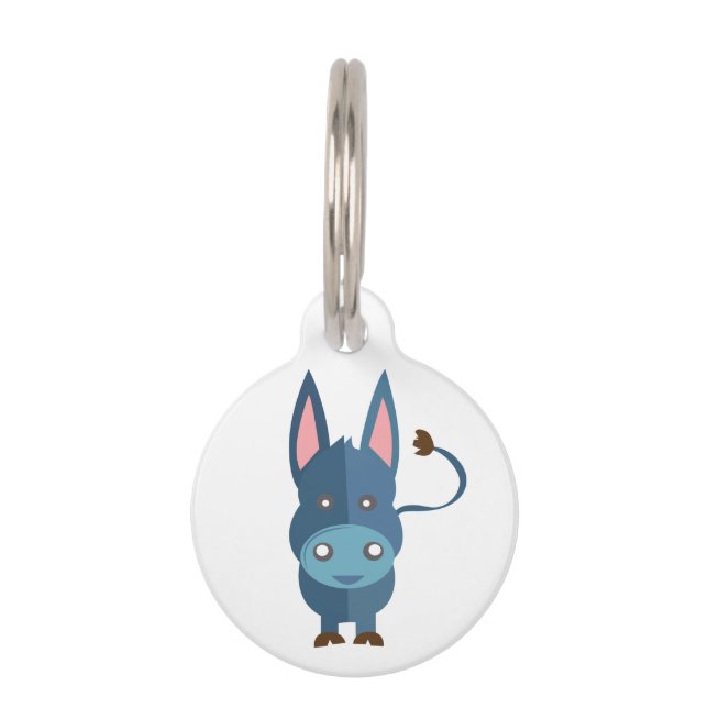 Médaillon Pour Animaux Âne (Devant)