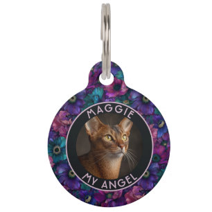 Médaillon Pour Animaux Anémones de cadeau de chien unique