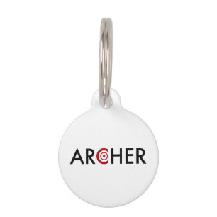 Médaillon Pour Animaux Archer