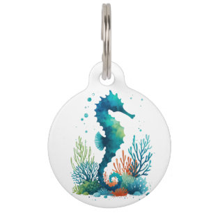 Médaillon Pour Animaux art marin/de plage/côtier hippique