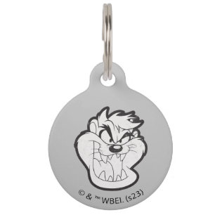 Médaillon Pour Animaux Badge TAZ™ Evil Grin