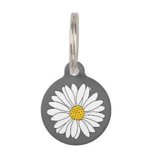 Médaillon Pour Animaux Baisson gris jaune et blanc