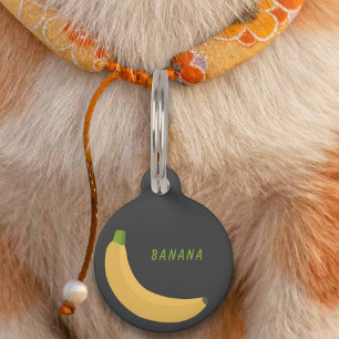 Médaillon Pour Animaux Balise Banana Pet