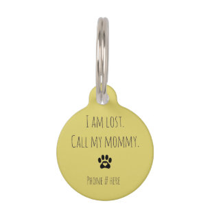 Médaillon Pour Animaux Balise de chien personnalisée