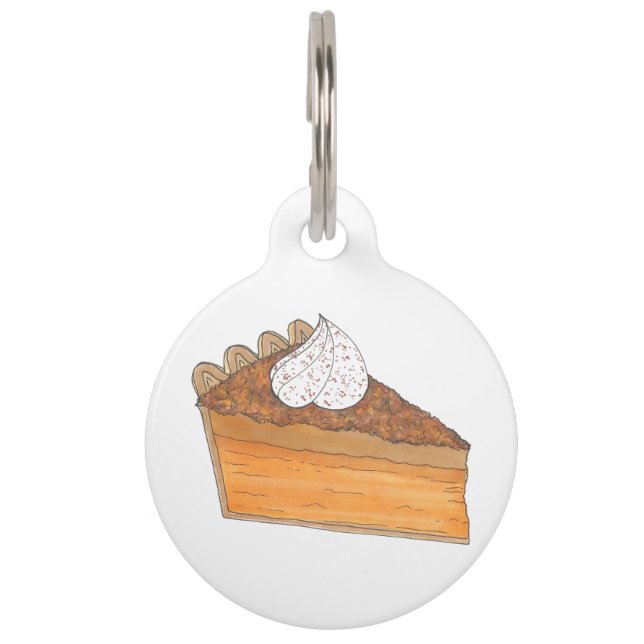 Médaillon Pour Animaux Balise de la tarte à la pomme de terre sucrée (Devant)