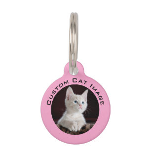Médaillon Pour Animaux Balise d'ID de chat personnalisée
