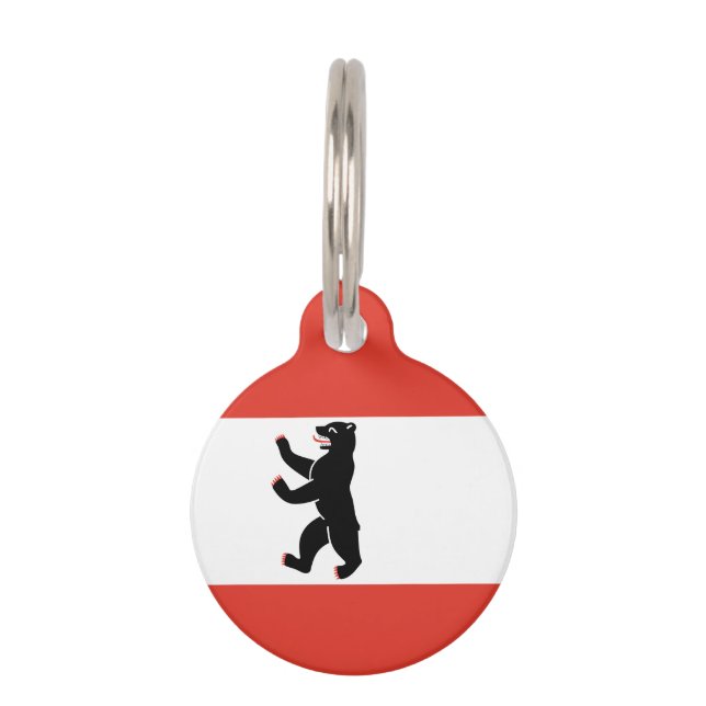 Médaillon Pour Animaux Balise d'identification de l'animal de compagnie d (Devant)