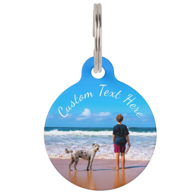 Médaillon Pour Animaux Balise d'identification de l'animal de compagnie p (Devant)