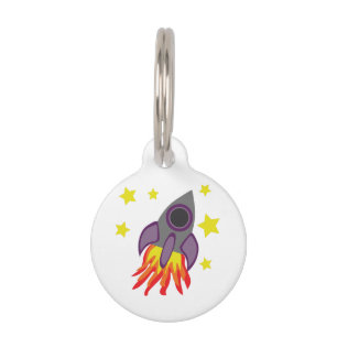 Médaillon Pour Animaux Bateau de Rocket