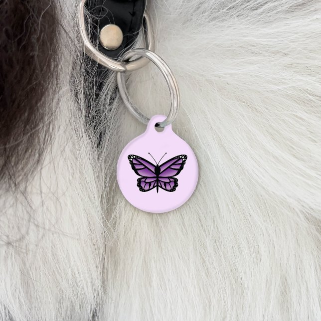 Médaillon Pour Animaux Beurre mauve (Créateur téléchargé)