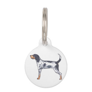 Médaillon Pour Animaux Bluetick Coonhound