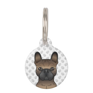 Médaillon Pour Animaux Bouledogue Français Bringé / Informations sur les