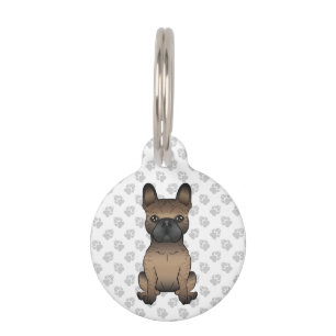 Médaillon Pour Animaux Bouledogue français bringé / Informations sur les
