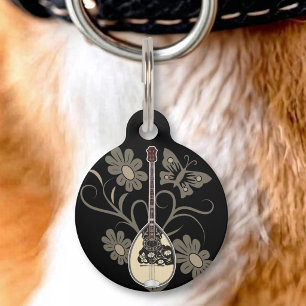 Médaillon Pour Animaux Bouzouki