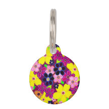 Bright Abstrait Flower Art