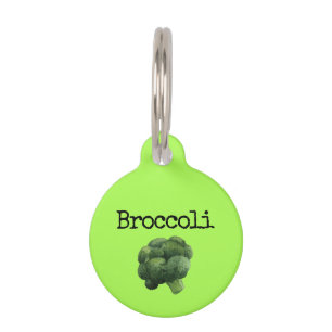 Médaillon Pour Animaux Brocoli