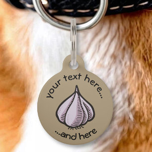 Médaillon Pour Animaux Bulbe d'ail