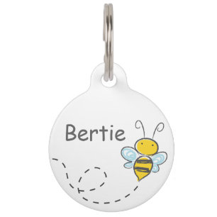 Médaillon Pour Animaux Busy Bee
