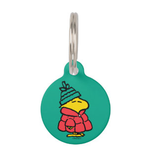Médaillon Pour Animaux cacahuètes   Veste d'hiver de Woodstock Puffy