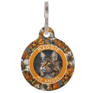 Médaillon Pour Animaux Cadeau de propriétaire de chaton personnalisé gras