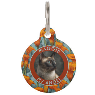 Médaillon Pour Animaux Cadeau élégant pour maman de chat - Impression de 