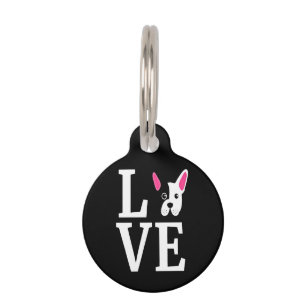 Médaillon Pour Animaux Cadeau Frenchie   Cadeau d'amour pour Bouledogue F