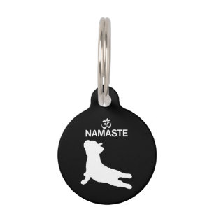 Médaillon Pour Animaux Cadeau Frenchie   Cadeau Namaste Bouledogue França