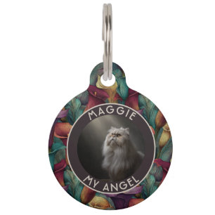 Médaillon Pour Animaux Cadeau personnalisé pour amateur de chats Lys call