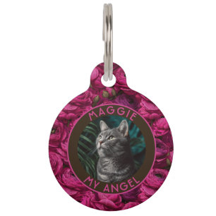Médaillon Pour Animaux Cadeau personnalisé pour maman de chat avec motif 