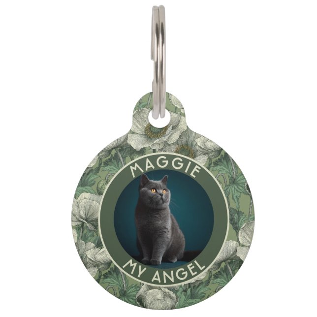 Médaillon Pour Animaux Cadeau personnalisé pour parents de chiot - Impres (Devant)