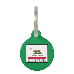 Médaillon Pour Animaux Californie