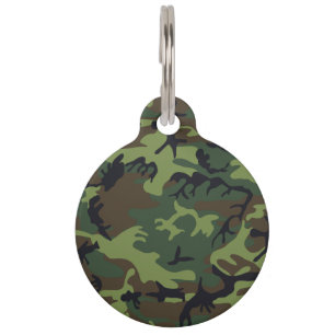 Médaillon Pour Animaux Camion militaire de Green Forest