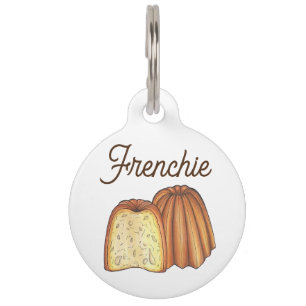 Médaillon Pour Animaux Canelé Chef pâtisserie Pâtisserie Boulangerie Alim