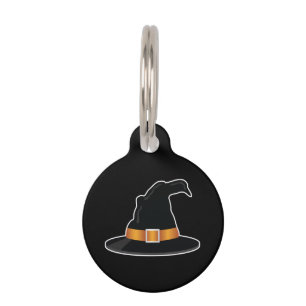 Médaillon Pour Animaux Casquette de sorcière avec Casquette de sorcière o