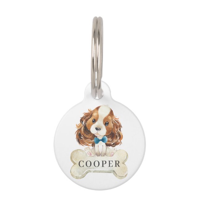 Médaillon Pour Animaux Cavalier King Charles Spaniel Chien Chien Chien Ch (Devant)