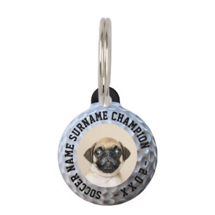 Médaillon Pour Animaux Champion de balle de golf Puppy