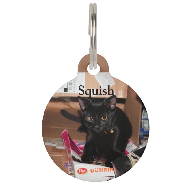 Médaillon Pour Animaux Chat (Devant)