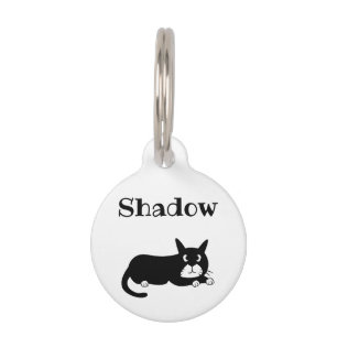 Médaillon Pour Animaux Chat noir