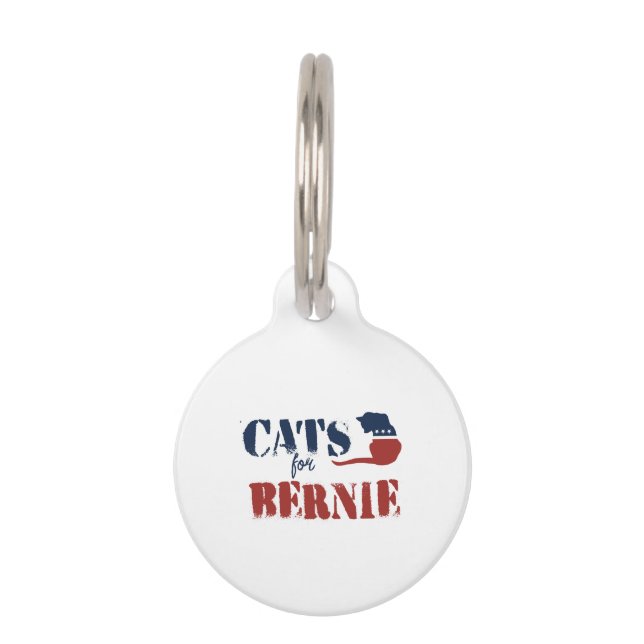 Médaillon Pour Animaux Chats pour Bernie (Devant)