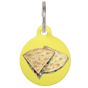Médaillon Pour Animaux Cheese Quesadillas Mexicain Apéritif Queso
