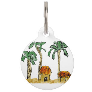 Médaillon Pour Animaux Chien au Paradis