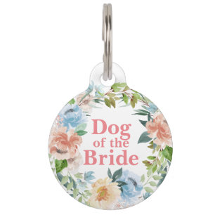 Médaillon Pour Animaux Chien de la mariée Chien en Mariage
