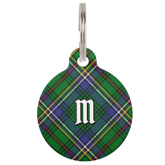 Médaillon Pour Animaux Clan Cockburn Tartan (Devant)